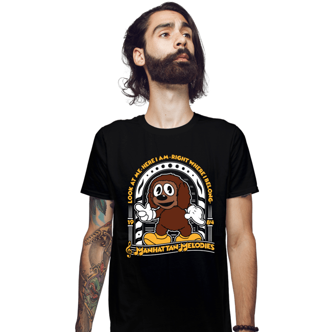 Shirts Fitted Shirts, Mens / Small / Black Rowlf Melodies