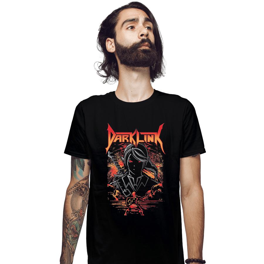 Shirts Fitted Shirts, Mens / Small / Black The Darkness Inside