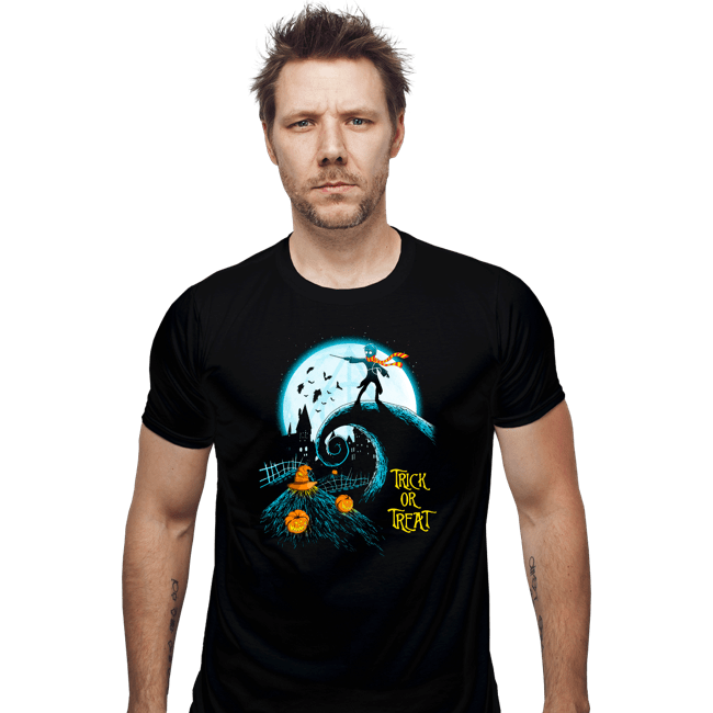 Secret_Shirts Fitted Shirts, Mens / Small / Black Wizardry Night