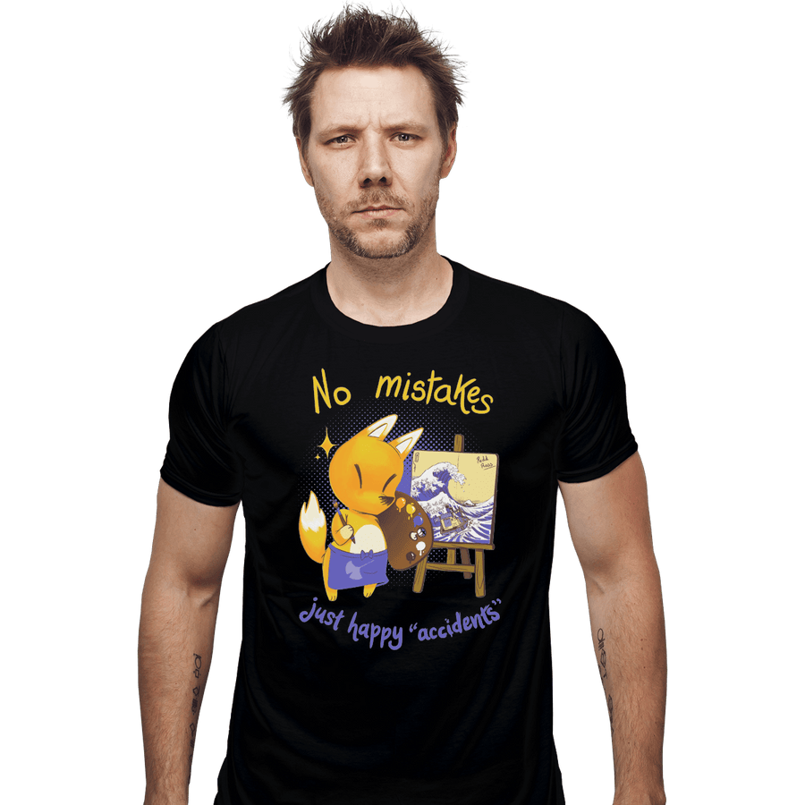 Shirts Fitted Shirts, Mens / Small / Black Happy Accidents