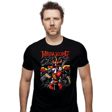 Load image into Gallery viewer, Shirts Fitted Shirts, Mens / Small / Black Morphin&#39; Destruction
