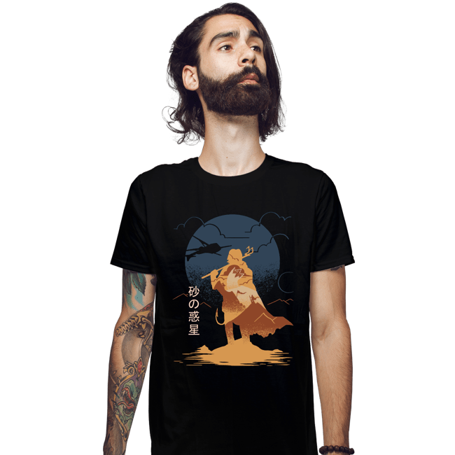 Daily_Deal_Shirts Fitted Shirts, Mens / Small / Black Arrakis Reborn