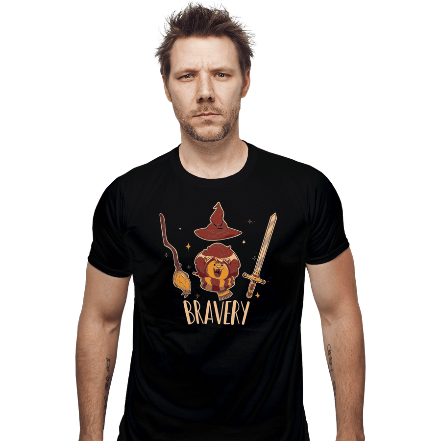 Shirts Fitted Shirts, Mens / Small / Black Bravery