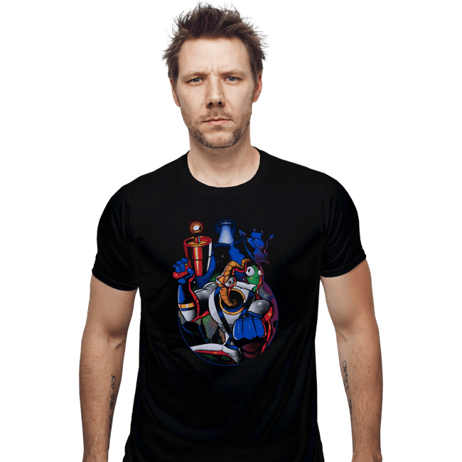 Shirts Fitted Shirts, Mens / Small / Black Groovy Earthworm