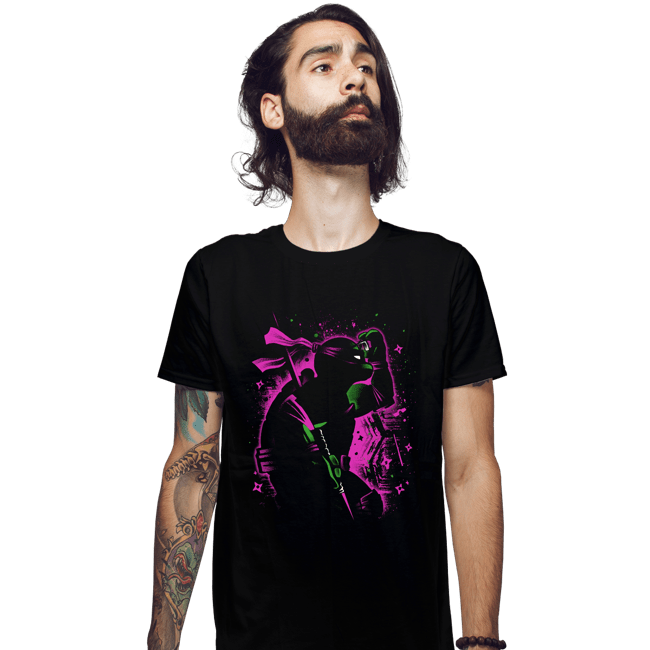 Daily_Deal_Shirts Fitted Shirts, Mens / Small / Black Intellectual Ninja