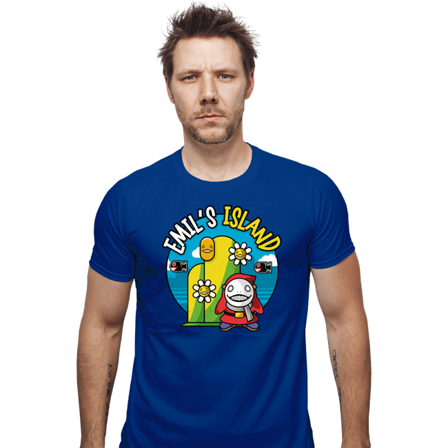 Shirts Fitted Shirts, Mens / Small / Royal Blue Emil Island