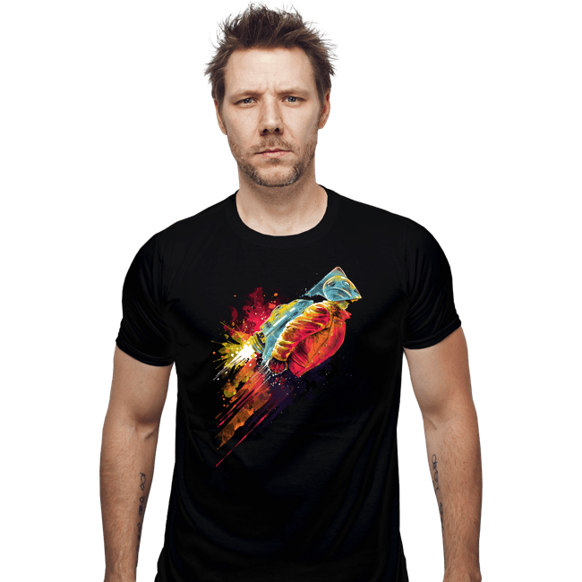 Secret_Shirts Fitted Shirts, Mens / Small / Black Human Rocket