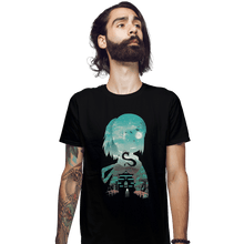 Load image into Gallery viewer, Shirts Fitted Shirts, Mens / Small / Black Midnight Spirit
