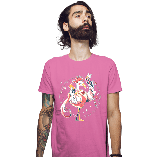 Daily_Deal_Shirts Fitted Shirts, Mens / Small / Azalea Captor Bird