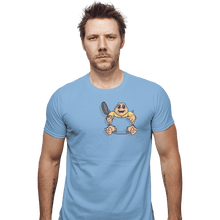 Load image into Gallery viewer, Shirts Fitted Shirts, Mens / Small / Powder Blue Baby Pocket
