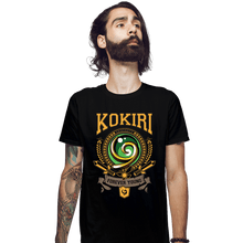 Load image into Gallery viewer, Secret_Shirts Fitted Shirts, Mens / Small / Black Forever Young
