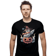 Load image into Gallery viewer, Shirts Fitted Shirts, Mens / Small / Black Spooky Magic
