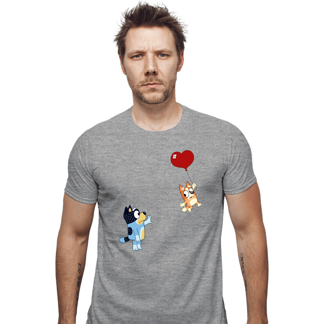 Secret_Shirts Fitted Shirts, Mens / Small / Sports Grey Bingo Balloon