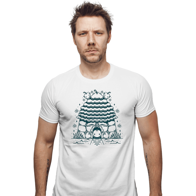 Shirts Fitted Shirts, Mens / Small / White Junimo Hut