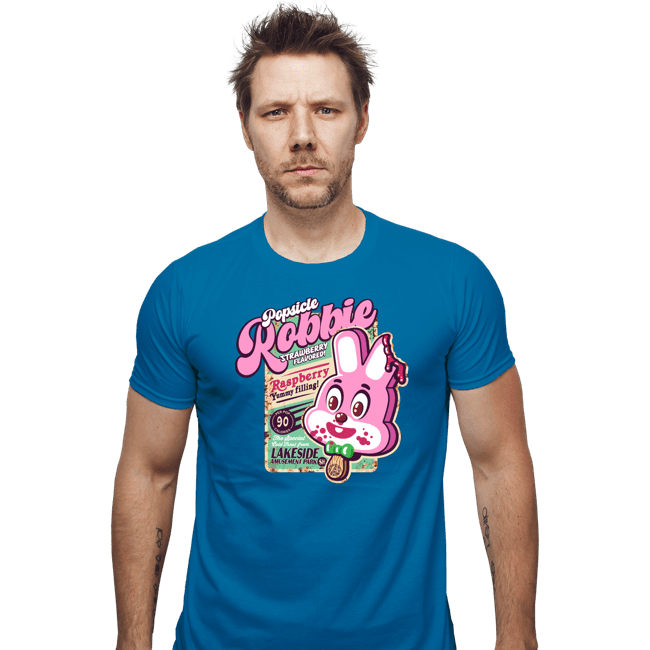 Daily_Deal_Shirts Fitted Shirts, Mens / Small / Sapphire Robbie Popsicle