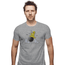 Load image into Gallery viewer, Shirts Fitted Shirts, Mens / Small / Sports Grey Wrecking Ball
