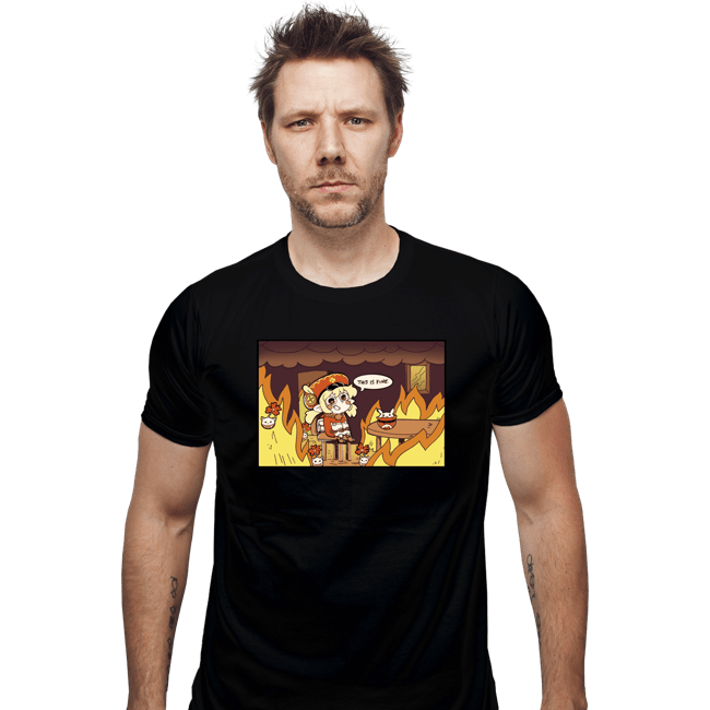 Secret_Shirts Fitted Shirts, Mens / Small / Black Bomb Is Fine