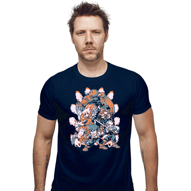 Secret_Shirts Fitted Shirts, Mens / Small / Navy Battle Of Destiny