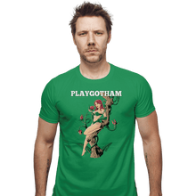 Load image into Gallery viewer, Shirts Fitted Shirts, Mens / Small / Irish Green Playgotham Ivy
