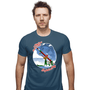 Shirts Fitted Shirts, Mens / Small / Indigo Blue A Pig That Doesn't Fly