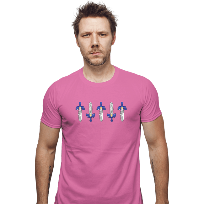 Daily_Deal_Shirts Fitted Shirts, Mens / Small / Azalea Five Swords Adventures