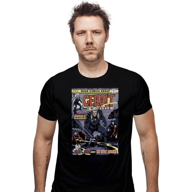 Secret_Shirts Fitted Shirts, Mens / Small / Black Blaviken Horror