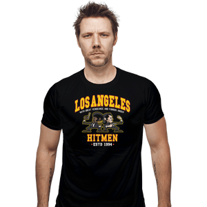 Shirts Fitted Shirts, Mens / Small / Black L.A. Hitmen