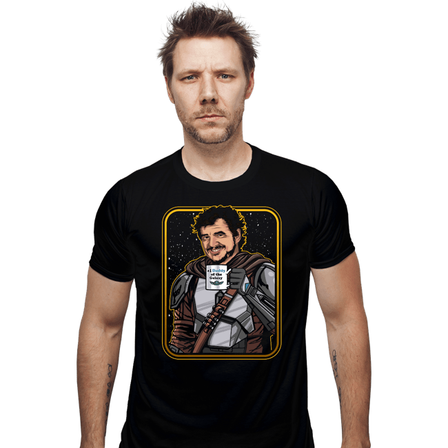 Daily_Deal_Shirts Fitted Shirts, Mens / Small / Black Daddy Of The Galaxy