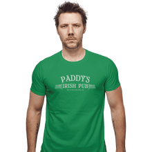 Load image into Gallery viewer, Shirts Fitted Shirts, Mens / Small / Irish Green Paddy&#39;s Pub
