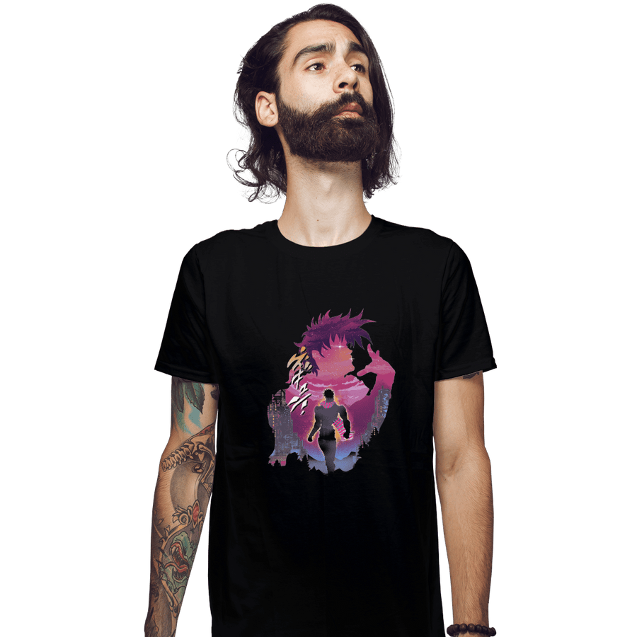 Shirts Fitted Shirts, Mens / Small / Black Joestar Adventure