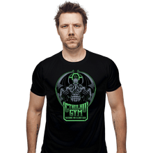 Load image into Gallery viewer, Daily_Deal_Shirts Fitted Shirts, Mens / Small / Black Cthulhu Gym

