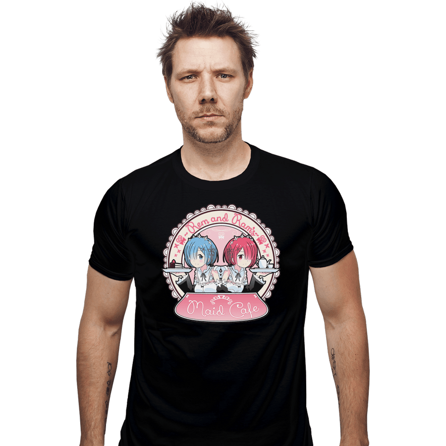 Shirts Fitted Shirts, Mens / Small / Black Maid Cafe