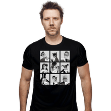 Load image into Gallery viewer, Shirts Fitted Shirts, Mens / Small / Black Bat Villains Jail
