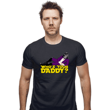 Load image into Gallery viewer, Daily_Deal_Shirts Fitted Shirts, Mens / Small / Dark Heather Who&#39;s Your Daddy
