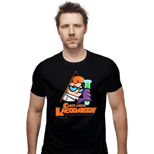 Daily_Deal_Shirts Fitted Shirts, Mens / Small / Black A Clockwork Laboratory