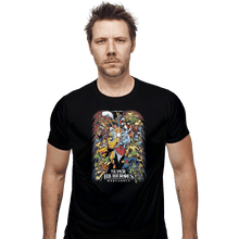 Load image into Gallery viewer, Shirts Fitted Shirts, Mens / Small / Black Super HB Heroes
