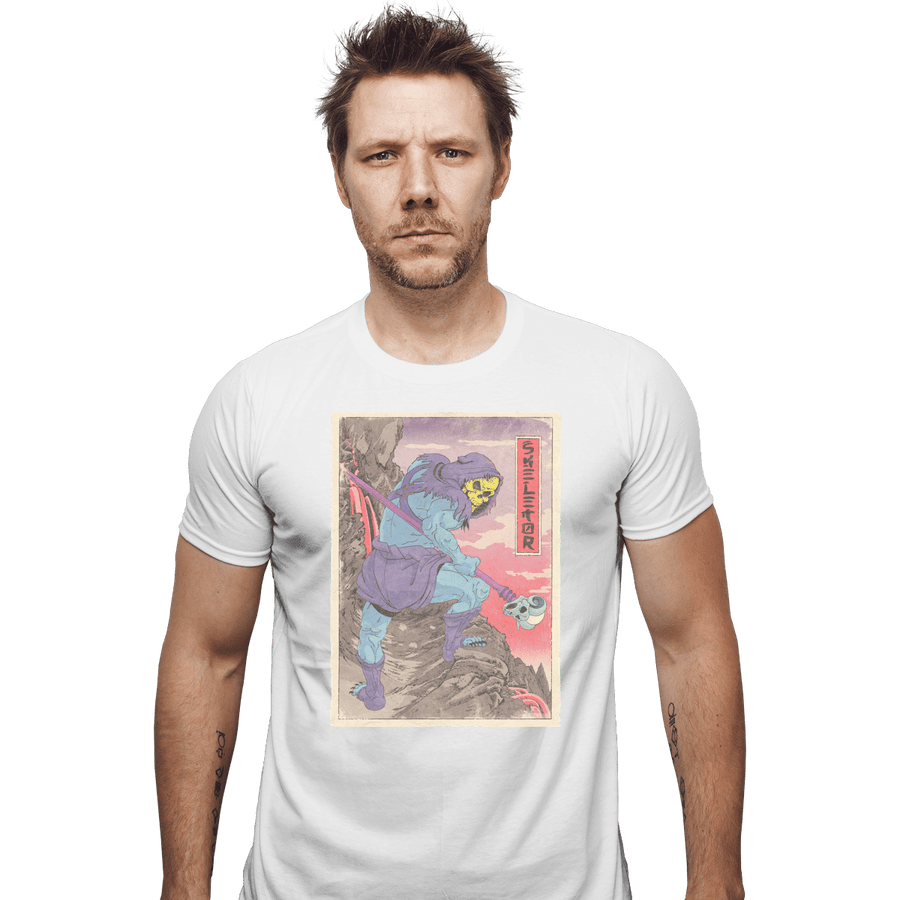 Shirts Fitted Shirts, Mens / Small / White Skeletor