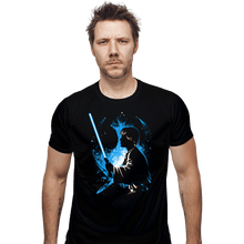 Load image into Gallery viewer, Daily_Deal_Shirts Fitted Shirts, Mens / Small / Black The Way Of The Force
