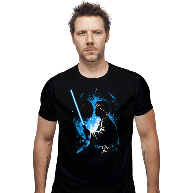 Daily_Deal_Shirts Fitted Shirts, Mens / Small / Black The Way Of The Force
