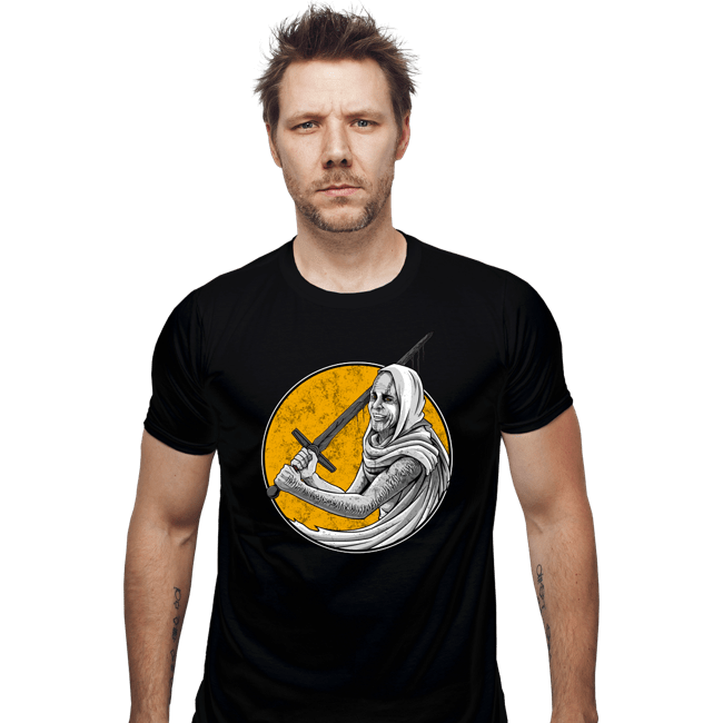 Daily_Deal_Shirts Fitted Shirts, Mens / Small / Black Alien Psycho
