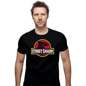 Secret_Shirts Fitted Shirts, Mens / Small / Black Street Park