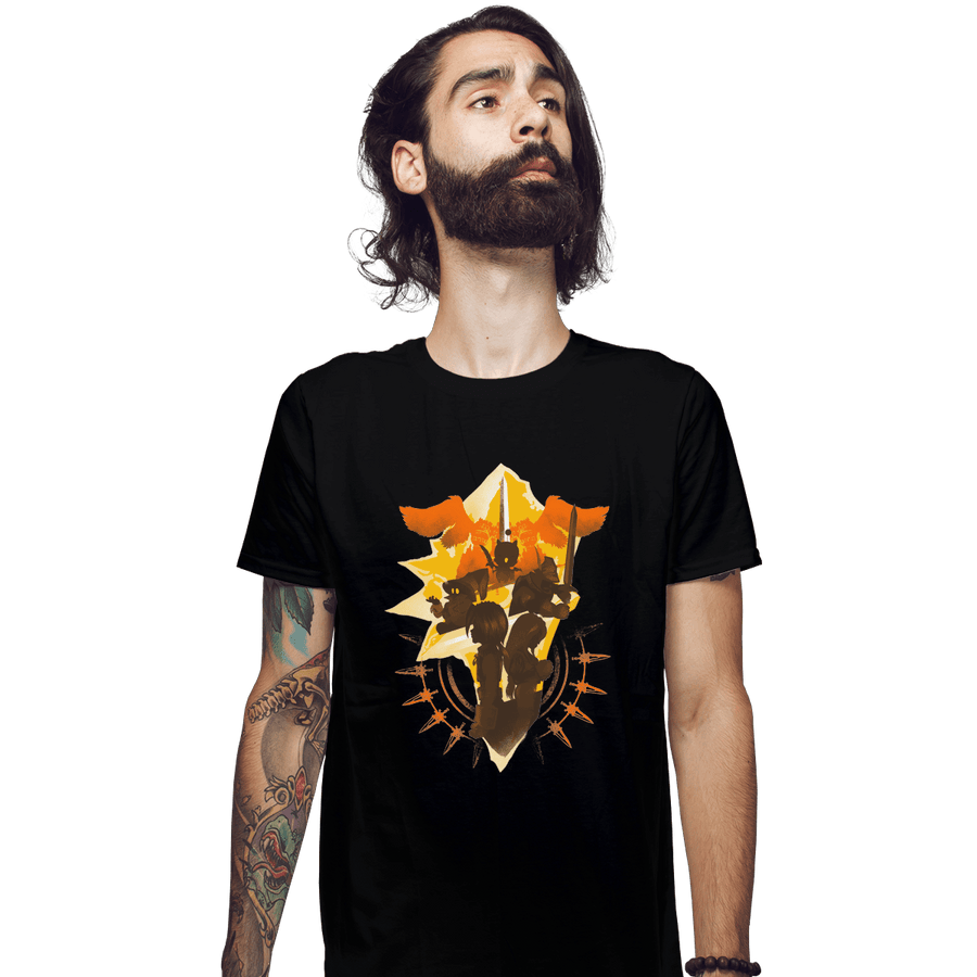 Shirts Fitted Shirts, Mens / Small / Black Melodies Of IX