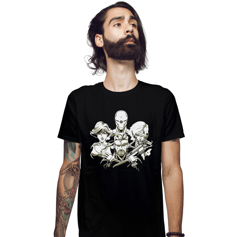 Shirts Fitted Shirts, Mens / Small / Black Metal Gear Rhapsody