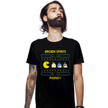 Load image into Gallery viewer, Secret_Shirts Fitted Shirts, Mens / Small / Black Arcade Spirits
