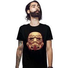Load image into Gallery viewer, Shirts Fitted Shirts, Mens / Small / Black Skull Trooper
