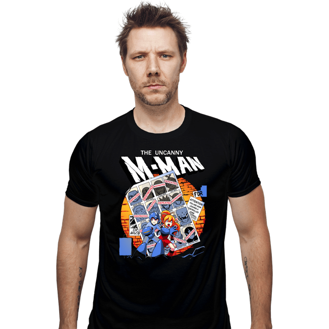 Secret_Shirts Fitted Shirts, Mens / Small / Black Uncanny M-Man