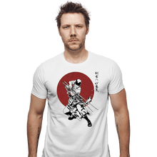 Load image into Gallery viewer, Shirts Fitted Shirts, Mens / Small / White Sword&#39;s Master
