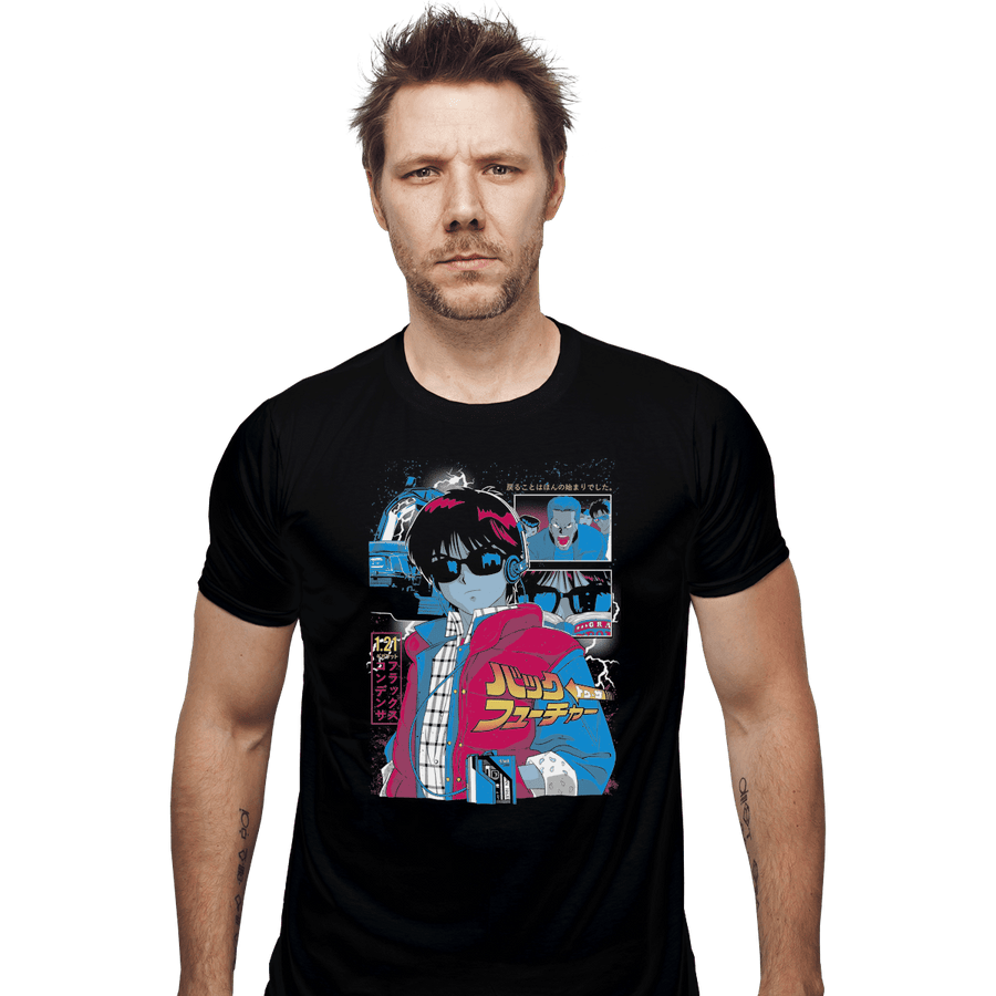 Shirts Fitted Shirts, Mens / Small / Black Back To The City Pop
