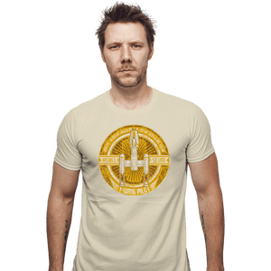 Shirts Fitted Shirts, Mens / Small / Sand Rebel Scum: Y-Wing Pilot