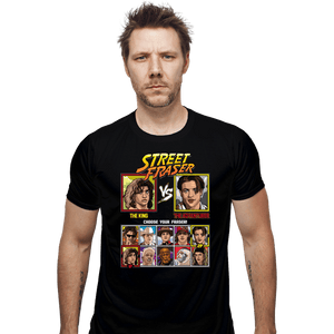 Secret_Shirts Fitted Shirts, Mens / Small / Black Street Frasier